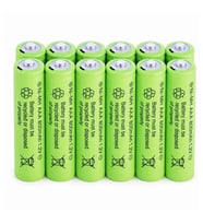 800 Mah 1.2v Aaa Ni-cd Şarj Edilebilir Pil 12 Adet