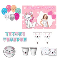 8 Kişilik Miss Cat Kız Doğum Günü Süsleri Afiş Hediyeli-