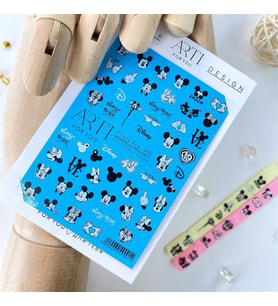 Stiker Arti 69 Mickey Minnie