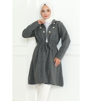 Beylem Beli Lastikli Triko Kap 1193 - Antrasit