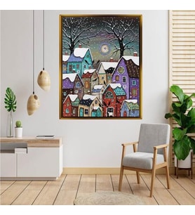 Altın  Çerçeveli tablo n1263