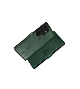 Galaxy S26 Ultra Trend S Plus Kapaklı Kılıf - Yeşil