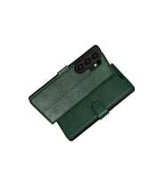 Galaxy S26 Ultra Trend S Plus Kapaklı Kılıf - Yeşil