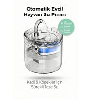 VEXGEN 4 Berry Filtreli Otomatik Evcil Hayvan Su Pınarı 2L Sessiz Pompa Kedi Köpek Su Sebili