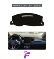 RENAULT CAPTUR 2 (2019+) Uyumlu Torpido Örtüsü Yansıma Önleyici Koruma Hızlı Montaj J50