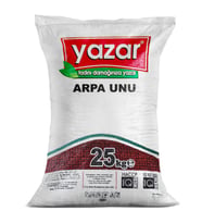 Yazar Taş Değirmende Öğütülmüş Arpa Unu 25 Kg