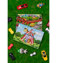 Okul Öncesi Başlangıç Yapboz Taşıtlar Ve Canım Ailem Ahşap Puzzle Set