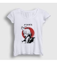 Presmono Kadın Beyaz Meliodas Anime The Seven Deadly Sins T-Shirt 317991tt