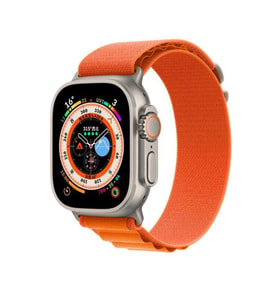 Apple Watch 38mm Uyumlu Kordon Alpine Hasır Örgü Zore KRD-74 Kumaş Kayış