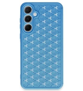 Galaxy A55 5G Kılıf Petek Silikon Kapak - Mavi