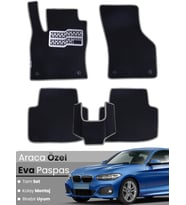 BMW 1 SERİSİ F20 (2017) Uyumlu EVA Paspas Tam Set–Araca Özel,Su Geçirmez,Kolay Montaj