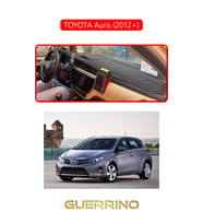 TOYOTA Auris (2012-2013)TORPİDO KORUMA HALISI KIRMIZI KENAR