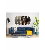 KADIN SAÇ MODELİ KUAFÖR MDF TABLO-1038