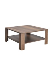 Adore Mobilya New Line Kare Orta Sehpa - Koyu Ceviz (Oslo Ceviz) 90x42x90 cm (GxYxD)