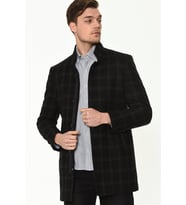 PLT8327 DEWBERRY ERKEK KABAN-DESENLİ LACİVERT