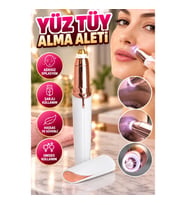 Şarjlı Yüz Tüy Alma Aleti Unisex Kaş Bıyık Epilasyon ve Yüz Bakım Tıraş Cihazı