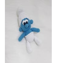 Şirinler Maskot Şirin Amigurumi Organik Oyuncak