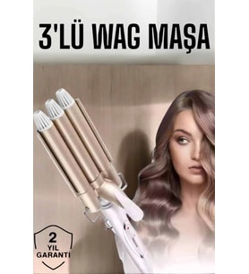 Wag Maşa Negatif İyon Teknolojili Isı Ayarlı Saç Maşası