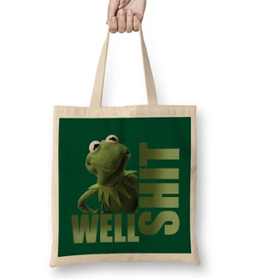 Kermit Well Shit Bez Çanta Uzun Saplı