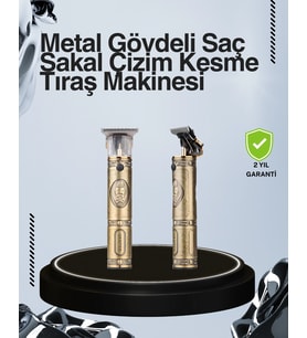 Mey İthalat® Kompakt Tasarımlı, Uzun Pil Ömürlü Saç Sakal Kesme Makinesi