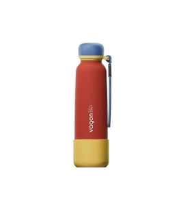 VAGONLİFE ÇELİK PİPETLİ KULLANIM İP EL ASKILI MATARA/TERMOS  VGN1106 750ML  - KIRMIZI