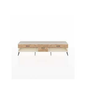 Arges TV Ünitesi 3 Çekmeceli  220x30x51 Aytaşı-Antrasit/Çam