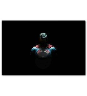 Cakatablo Superman Karanlık Mod MDF Tablo