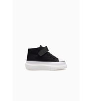 Buckhead Axel Unisex Çocuk Cırtlı Sneaker Ayakkabı 26y Buck4490 Beyaz (Siyah)
