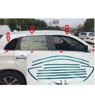 Mitsubishi Asx Uyumlu 2010 2017 Cam Çıtası Krom Parça