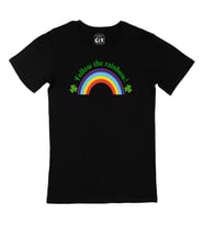 Rainbow Gökkuşağı Siyah Tişört