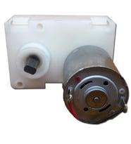 DC 9-24V Plastik Redüktörlü L Tipi Motor