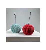 Yumak Not Tutucu 2'li Set ( Nane - Kırmızı )