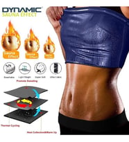 Hot Power Sauna Atlet Polymer Kumaş 1. Kalite Zayıflatıcı Ter Atıcı Sauna Atlet Sıcak Sauna (Siyah)