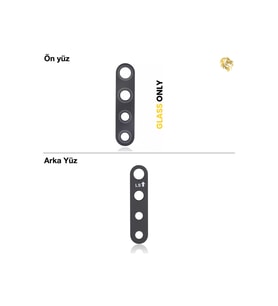 Samsung Galaxy A21 Kamera Lensi ile Uyumlu Kamera lensi sade lens kamera camı kamera merceği