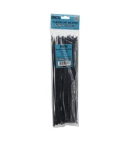 SİYAH 3.6X300MM PLASTİK CIRT KELEPÇE 100PCS (5365)
