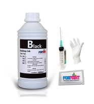 Canon G3415, Canon G4411 Yazıcı Uyumlu Forprint Dolum Seti 1000ml Siyah