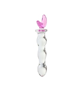Figürlü Cam A*nal Dildo