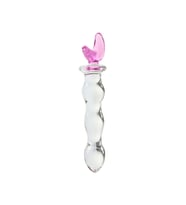 Figürlü Cam A*nal Dildo