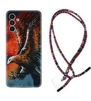 Samsung A23 A31 A32 A50 A51 A52 A53 A70 Kılıf Boyun Asklı Rasta Silikon Kartal Uçarken 1718