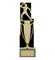 ODAK KUPA - Figürlü Kupalar - Masa Tenisi Kadın Figürlü Kupalar FG-039 A - 34 cm