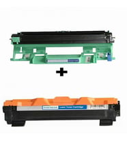 Xplus®  Brother MFC-1811 TN-1040 Ithal Muadil Siyah Toner + Brother DR-1040 Muadil Drum Ünitesi 2 Li Set