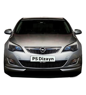 Opel Astra Uyumlu J Hatchback (2011-2013) Makyajsız Ön Tampon Ek (Plastik) (Karışık)