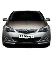 Opel Astra Uyumlu J Hatchback (2011-2013) Makyajsız Ön Tampon Ek (Plastik)