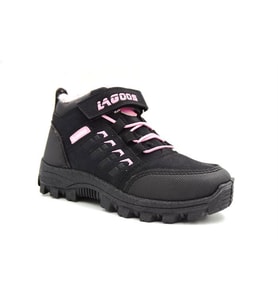 Lago Bt55 Çocuk Kürklü Bot SİYAH PEMBE