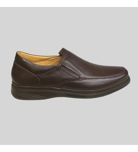 BİCANS B-64 ERKEK DERİ COMFORT AYAKKABI KAHVE