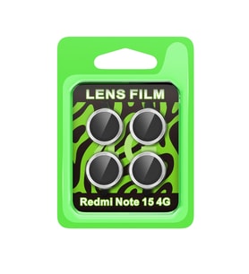 Xiaomi Redmi Note 15 4g Raze Metal Kamera Lens - Gümüş