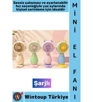 #Vantilatör Mini Gündelik Çanta Boy Seyahat Tipi Kompakt Taşınabilir Hafif Sessiz Çalışma Ev Ofis Ya