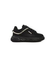Ayakmod Beyaz Kadın Spor Ayakkabı Lady 7081 Z (Siyah Süet)