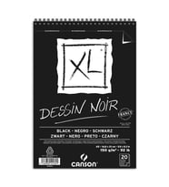 Canson XL Noir Siyah Eskiz Defteri 150 gr. A5 20 yp. 