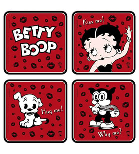 Nostalgic Art Betty Boop Bardak Altlığı Set